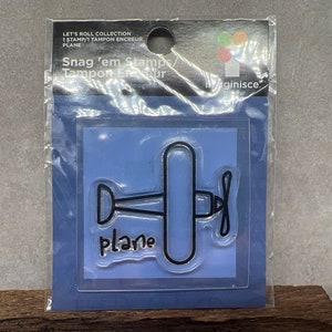 Tampon transparent avion imaginisce