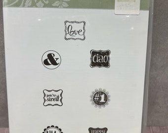 Ciao, Baby USED Cling Stamp Set View All Photos Stampin Up