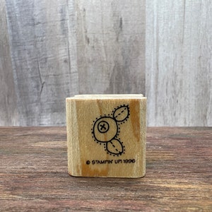 Flower Bud Rubber stamp Used View all Photos