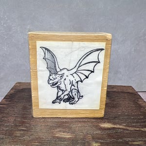 Gargoyle USATO Timbro in gomma Visualizza foto