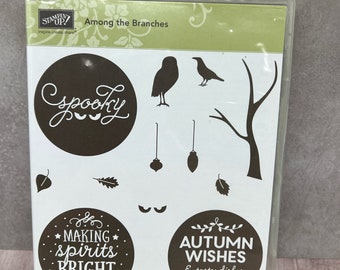Among the Branches USED Cling Stamp Set View All Photos Stampin Up