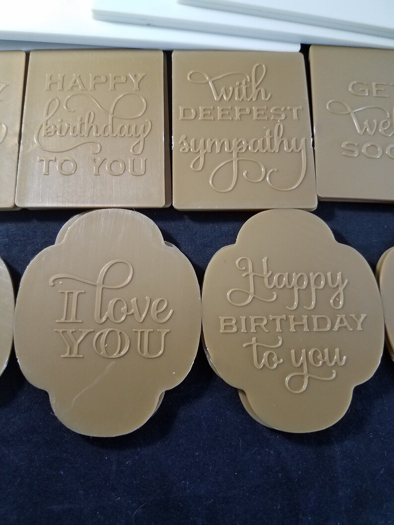 Anna Griffin Mix & Match Embossing Frame Folders with Sentiments