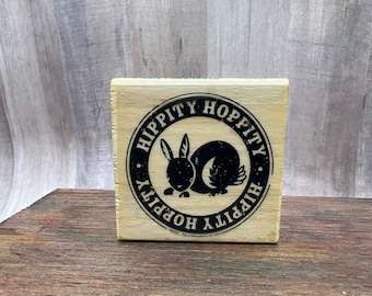 Hippity Hop Hippity Hop Rubber Stamp Used View all photos