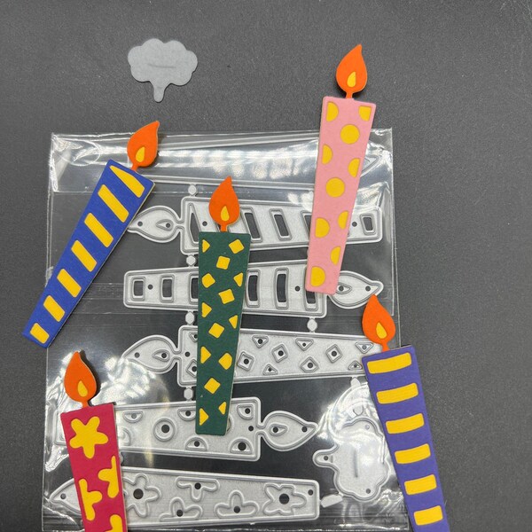 Candle Cutting Dies Etsy