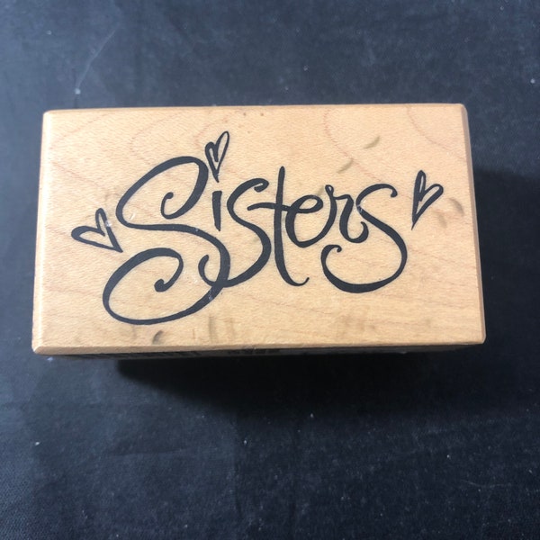 Sisters Used Rubber Stamp View all photos PSX D 2904
