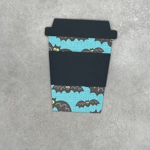 Bats Coffee Cup Gift Card Holder