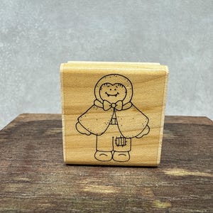 Vampire Trick or Treater USED Rubber Stamp View All Photos