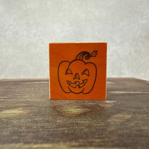 Jackal lantern Halloween Rubber Stamp NEW View All Photos