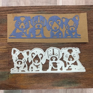 Matrice de découpe bordure chiot neuf