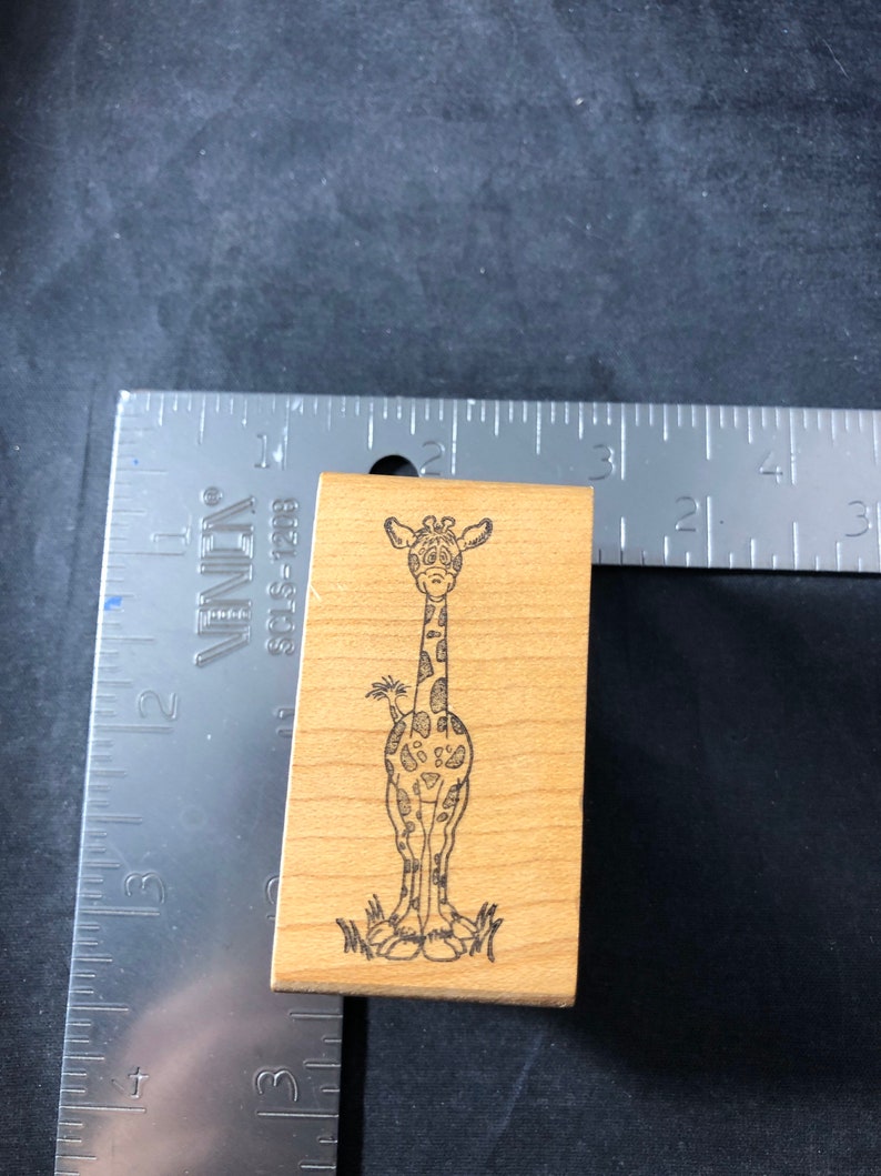 Giraffe Used rubber stamp View All Photos