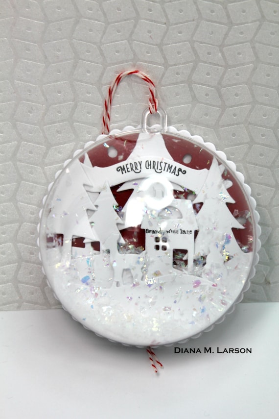 personalised baby's first christmas snow globe
