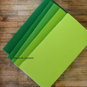 TN inserts, Green Ombre, travelers notebook inserts,Midori, Midori inserts, many colors available, pink, blue, yellow, plain paper, dotted