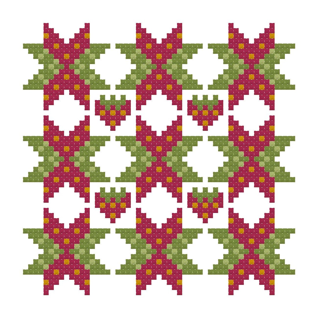 6 Mini Star Quilt PDF Pattern - Etsy Australia