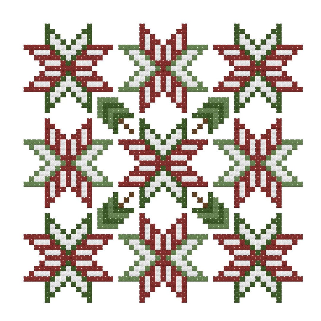 12 Mini Star Quilt PDF Pattern - Etsy Canada