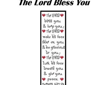 The Lord Bless You PDF Pattern