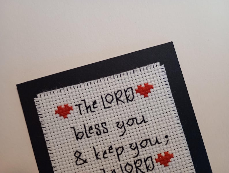 The Lord Bless You PDF Pattern - Etsy