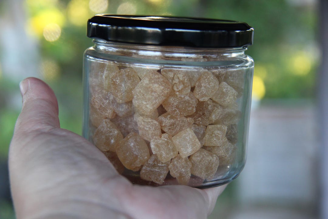 Amber Sugar Crystals, Rock Sugar, Tea Sugar, Rock Candy Sugar