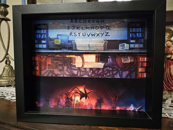 25x20 Stranger Things Background (For Funko Joy Frame)