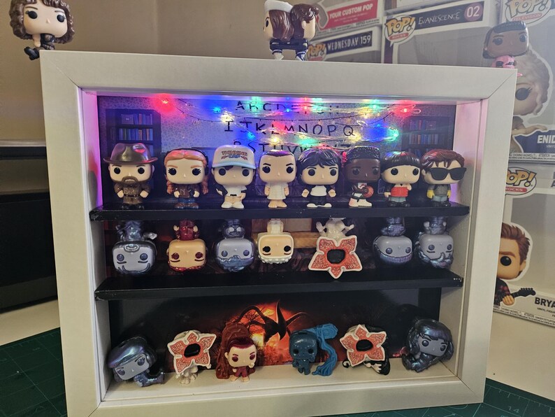 25x20 Stranger Things-achtergrond (voor Funko Joy-frame) - Etsy België