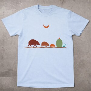 Javelina Family Shirt | Southwest Desert Wildlife Tee | Arizona Peccary T-Shirt | Desert Animal Lover Gift | Comfort Colors Tee image 16