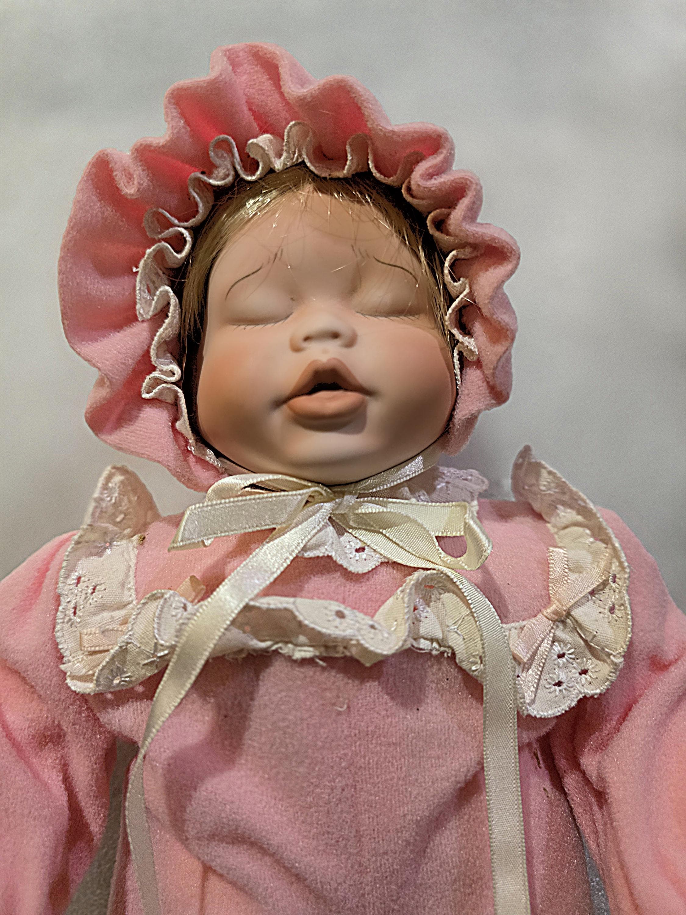 西洋人形 寝てる赤ちゃん Porcelain Sleeping Baby Doll - Etsy
