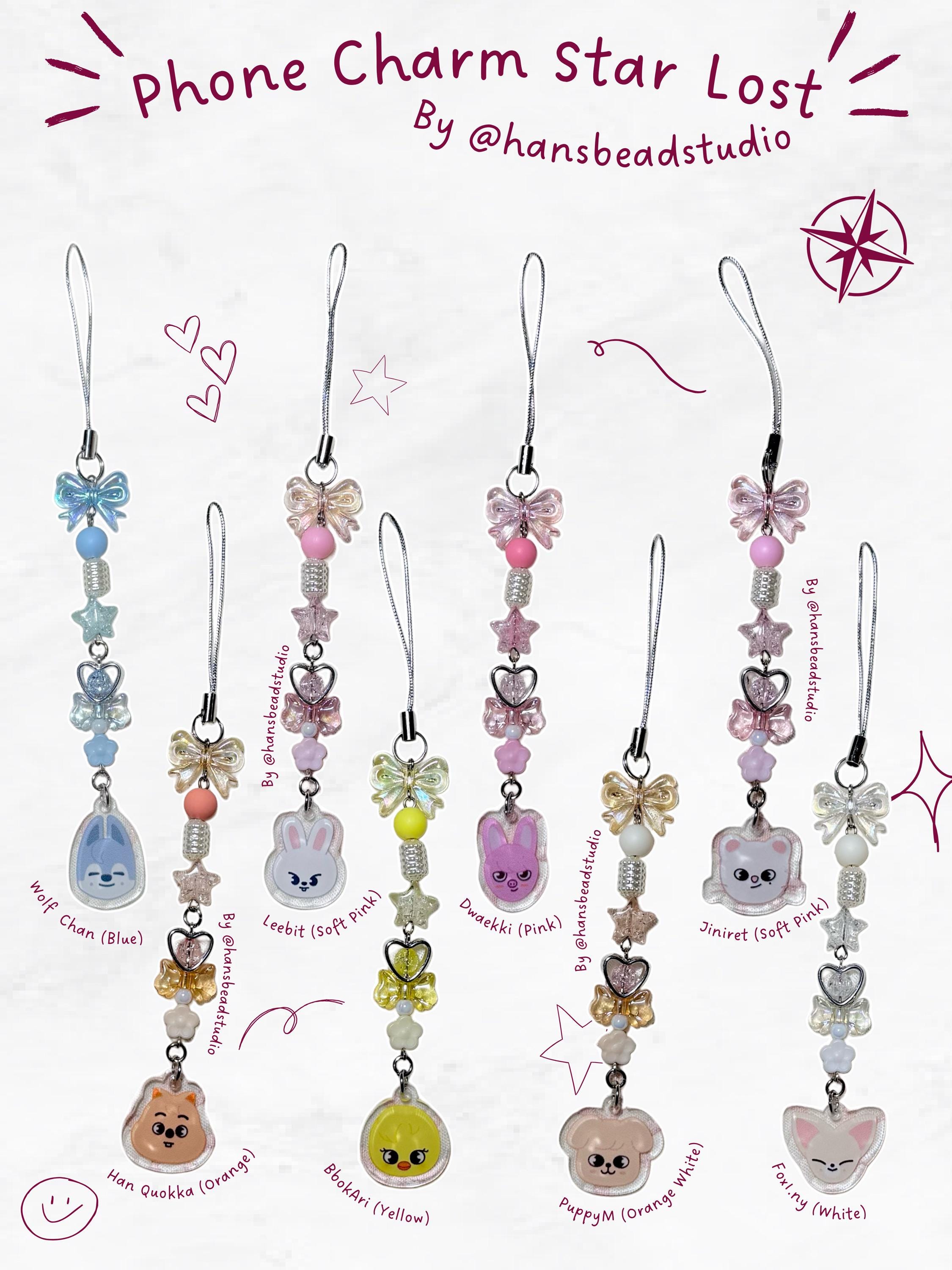 Stray Kids Skzoo Beads Phone Charm Star Lost - Etsy Canada