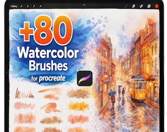 Aquarelborstels voor voortplanting, voortplantingsnatte aquareltextuurborstels, voortplanten Realistische aquarelpenselen, nat-in-nat-aquarel