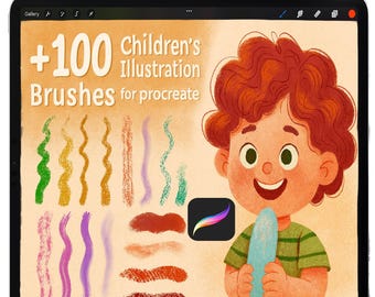 Procreate Alcohol Marker Brushes, Realistic Digital Coloring Brushes, Alcohol Brushes, Procreate Ink Brush Set, Procreate Painting Brushes