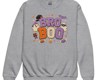 Bro Boo Halloween Shirt, Brother Halloween Shirt, Ghost Brother Tee, Sibling Halloween Shirt, Halloween Boy Shirt