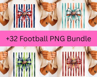32+ Bundle Football Team Mascot PNG, Football Team PNG, Sport Fan Gift Png, American Football Png,  Football Champions