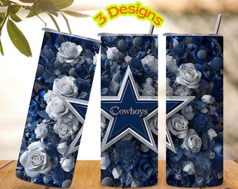 Cowboys Football Wrap PNG Sublimation Design , Digital Download
