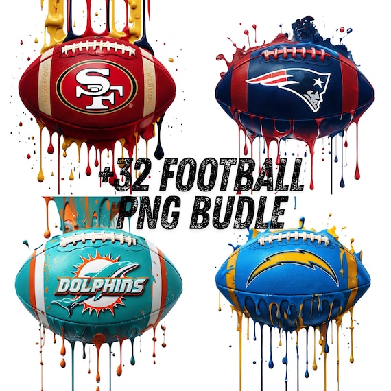 32+ Bundle Football Team Mascot PNG, Football Team PNG, Sport Fan Gift Png, American Football Png,  Football Champions
