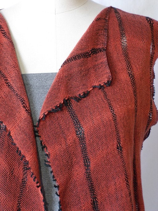Handwoven Jacket / Vest Etsy