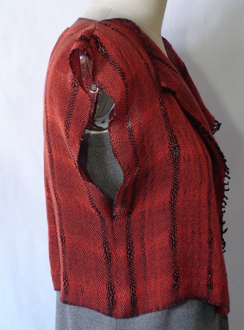 Handwoven Jacket / Vest Etsy