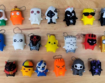 Fort Sprite Figures – Collectible Game Sprite Statue – 3D Printed Desk Decor – Keychain – Gift for Fort Fans – Multiple Characters