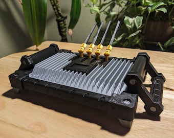 Rainbow Six Siege Mute Jammer – 3D Printed Signal Disruptor Replica – R6 Siege Gadget Prop – Gamer Desk Decor – FPS Gaming Gift