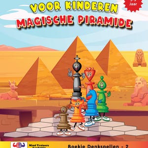 2- Magische Piramide Voor Kinderen - Logische puzzels Afdrukbare leerspellen (digitale download)