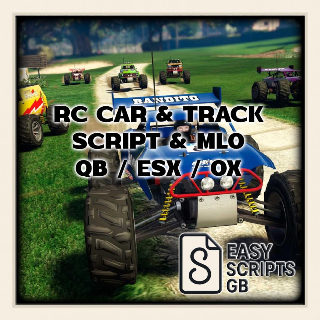 Standalone RC Car Script & Track (ENG) - Etsy
