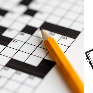 Featuring Famous Andys15 x 15 Crossword Puzzle, Moderately Difficult Puzzle, English Language, Brain Teaser, Adult Crossword
