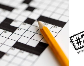 Met beroemde Andys 15 x 15 kruiswoordpuzzel, redelijk moeilijke puzzel, Engelse taal, hersenkraker, kruiswoordraadsel voor volwassenen