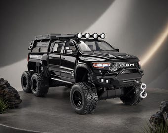 Diecast Ram 1500 TRX 6x6 LKW-Modell, Maßstab 1:32 Legierung Spielzeugauto