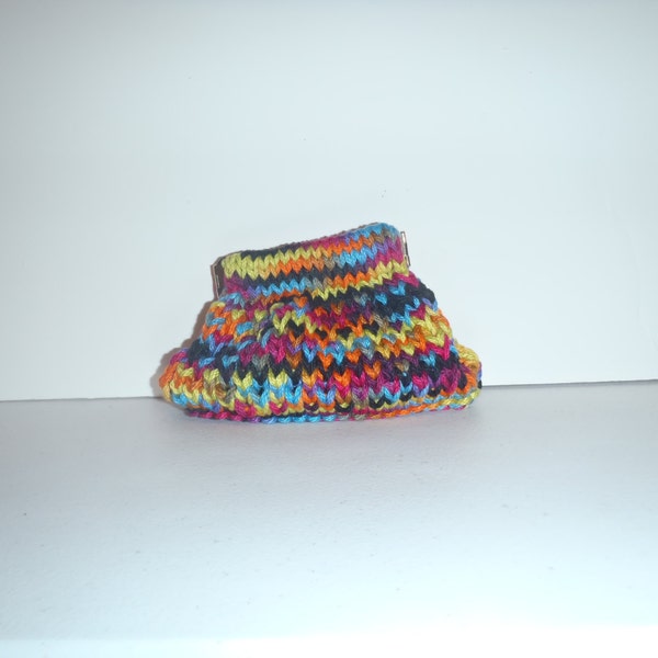 Knit Coin Purse and Cell Phone Holder Pattern