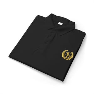 Lorbeerkranz Monogramm Polo