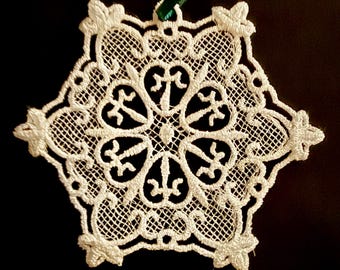 Decorazioni a forma di fiocco di neve