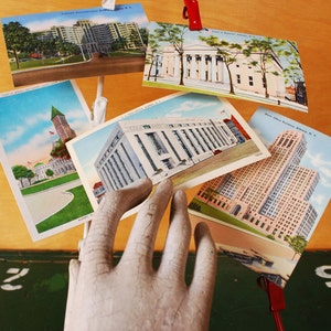 5 Vintage New York Postcards, Unused. Scenes of Albany NY