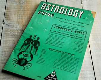 Astrology Guide Magazine, May June 1952 Issue, 71st Birthday Present