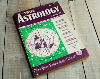 1952 True Astrology Magazine, April and May Issue, Aries Taurus Gemini Birthday, 71st Birthday