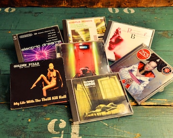 Eclectic Mix 7 of CDs, 90's Synth Pop, Brit Pop, Glam, Alt Rock, Art Rock, Industrial Collection