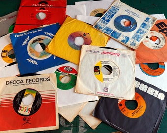 Lot of 20 Funk Soul Jazz Disco 45s, Great Collection From the 1970s