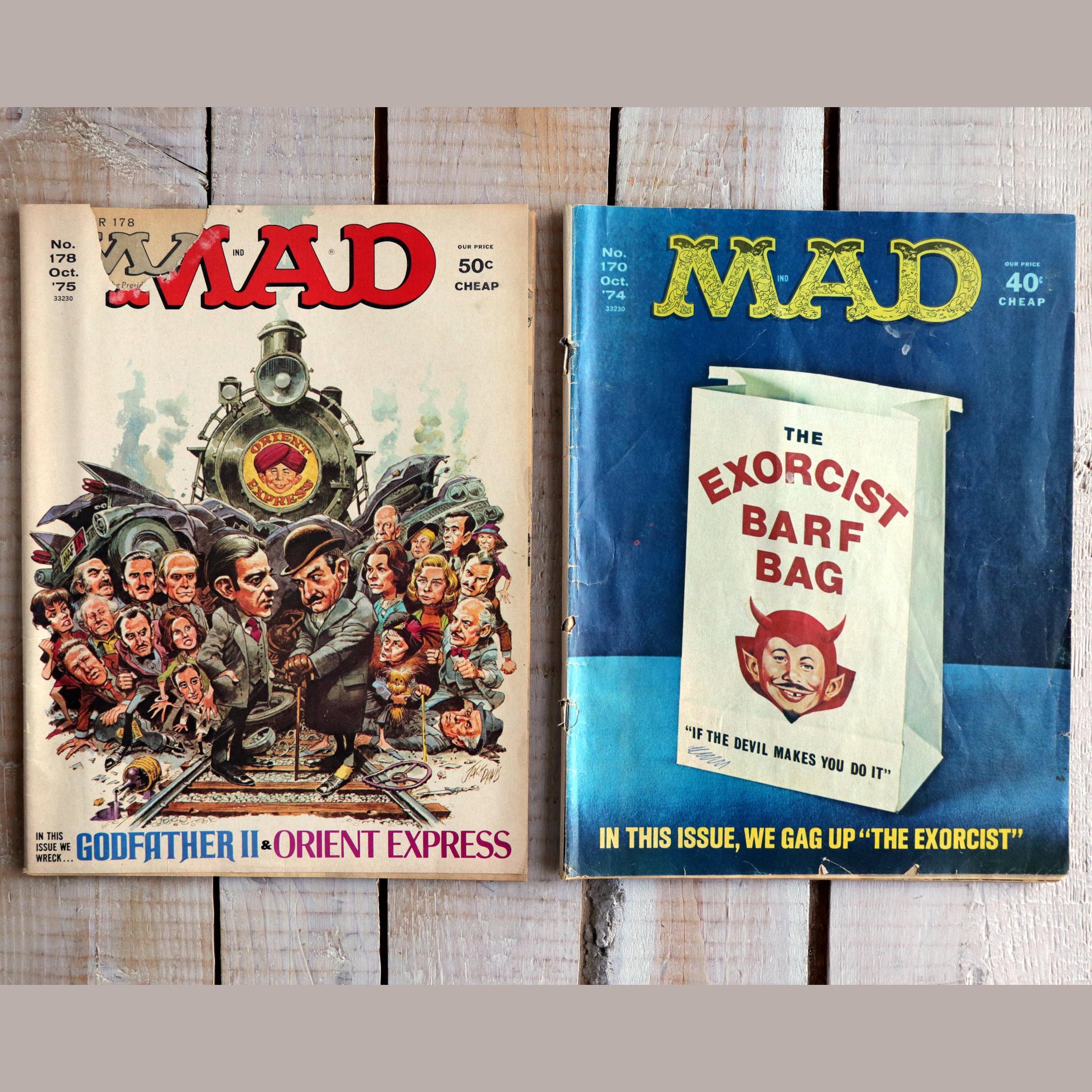 Mad Magazine 1974 - Etsy